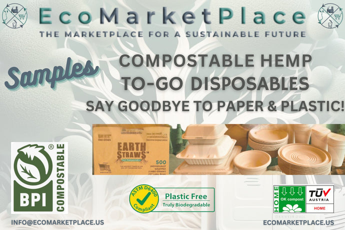 ECO SAMPLE BOX - 5units - each product in stock - EcoMarketPlace101403505 of every product in stockECO SAMPLE BOX - 5units - each product in stock